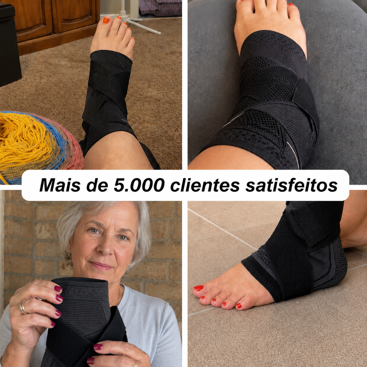 Ligadura de Compressão para o Pé