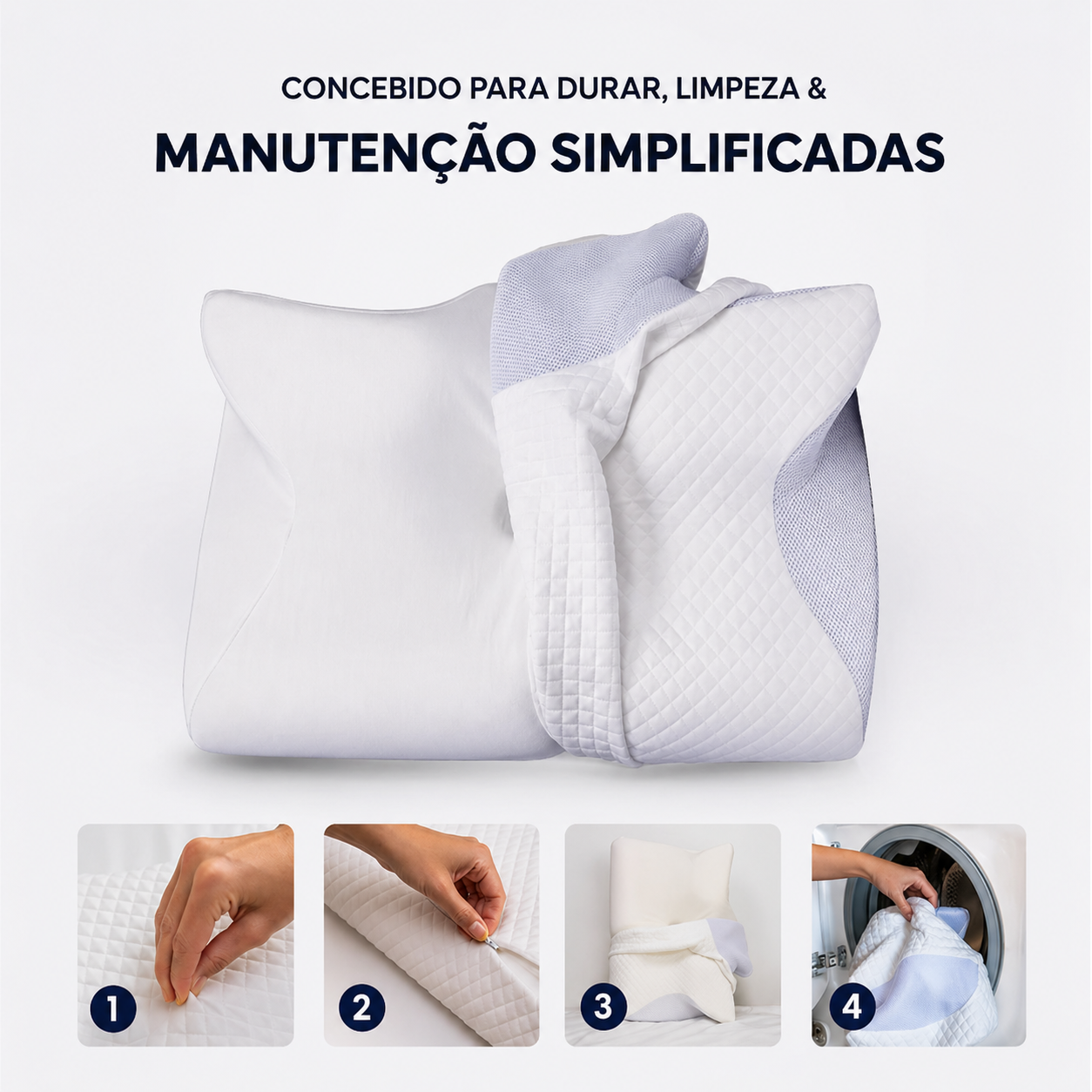 Almofada cervical com memória de forma Dovrix™
