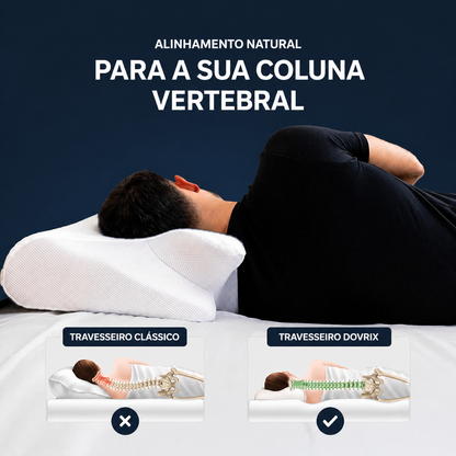 Almofada cervical com memória de forma Dovrix™